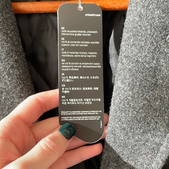 J. Crew Topcoat in wool blend with eco-friendly PrimaLoft - Picture 6 of 10